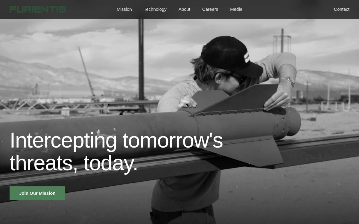 Furientis website preview