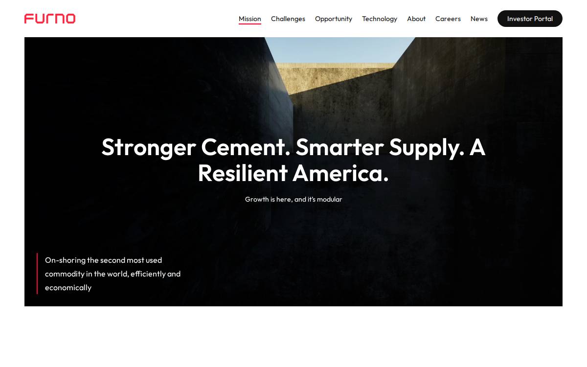 Furno website preview