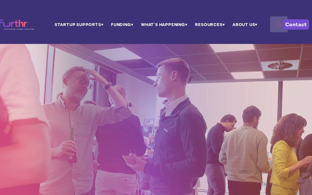 Furthr website preview