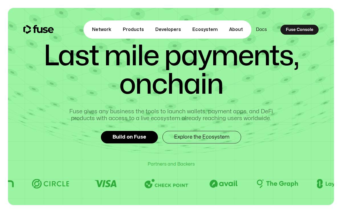 Fuse website preview