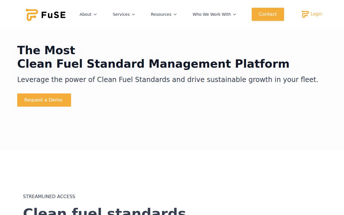 Fuse website preview