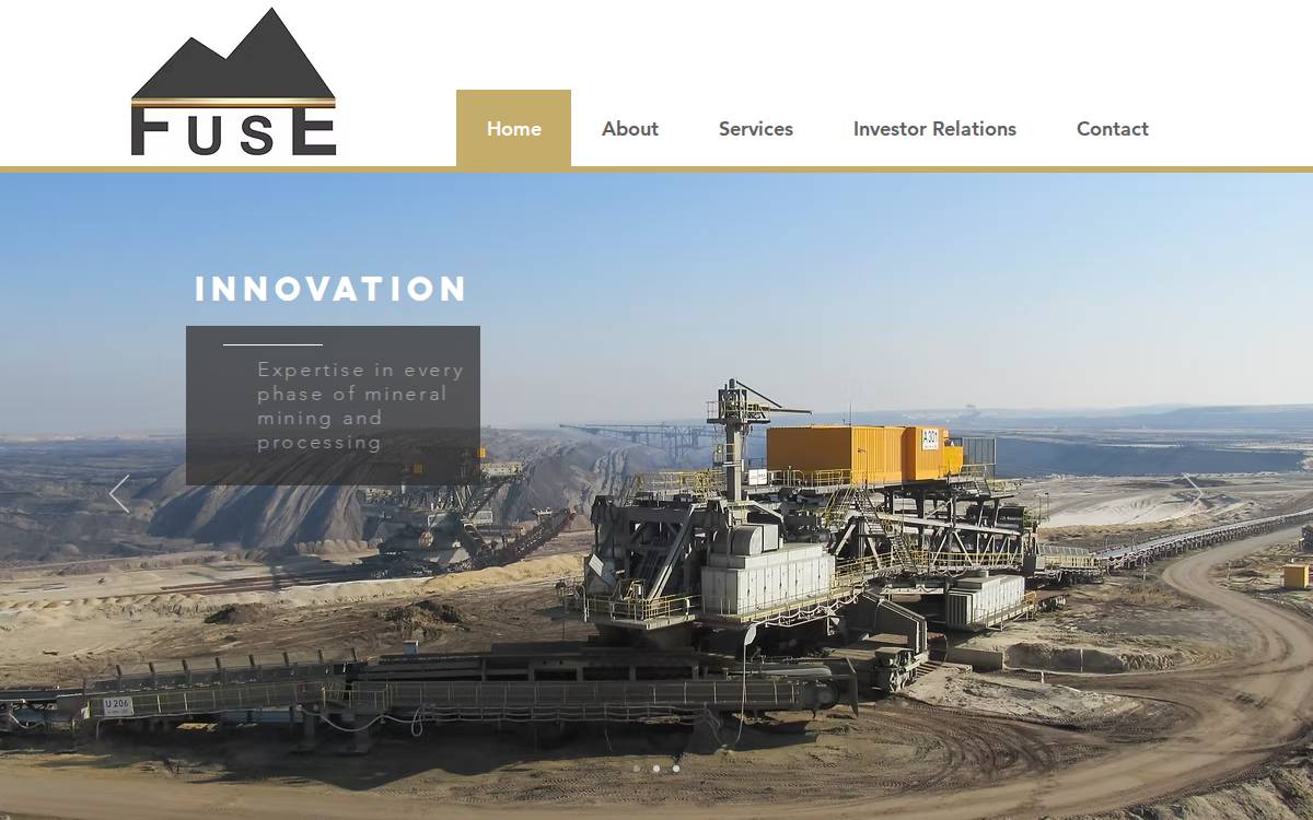 Fuse Group Holding website preview