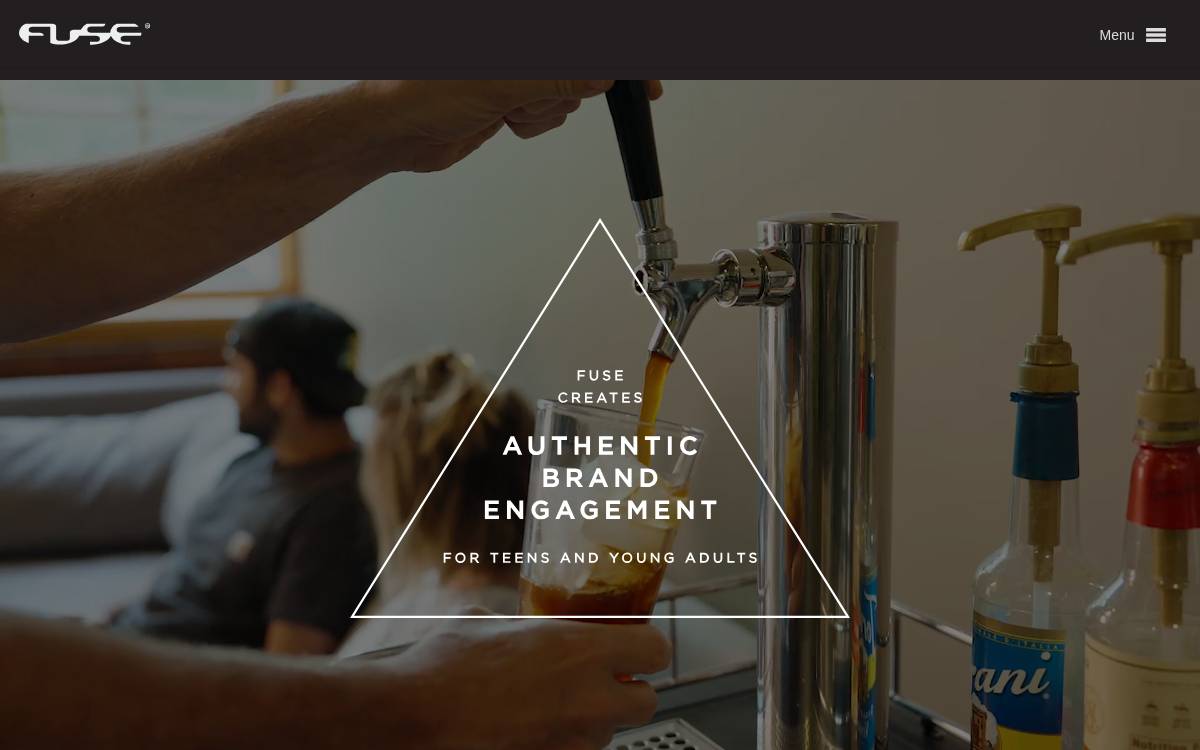 Fuse Marketing website preview