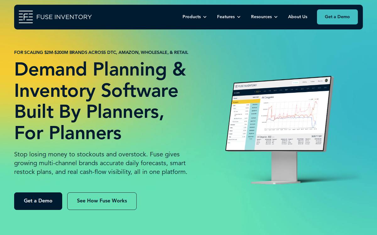 Fuseinventory website preview
