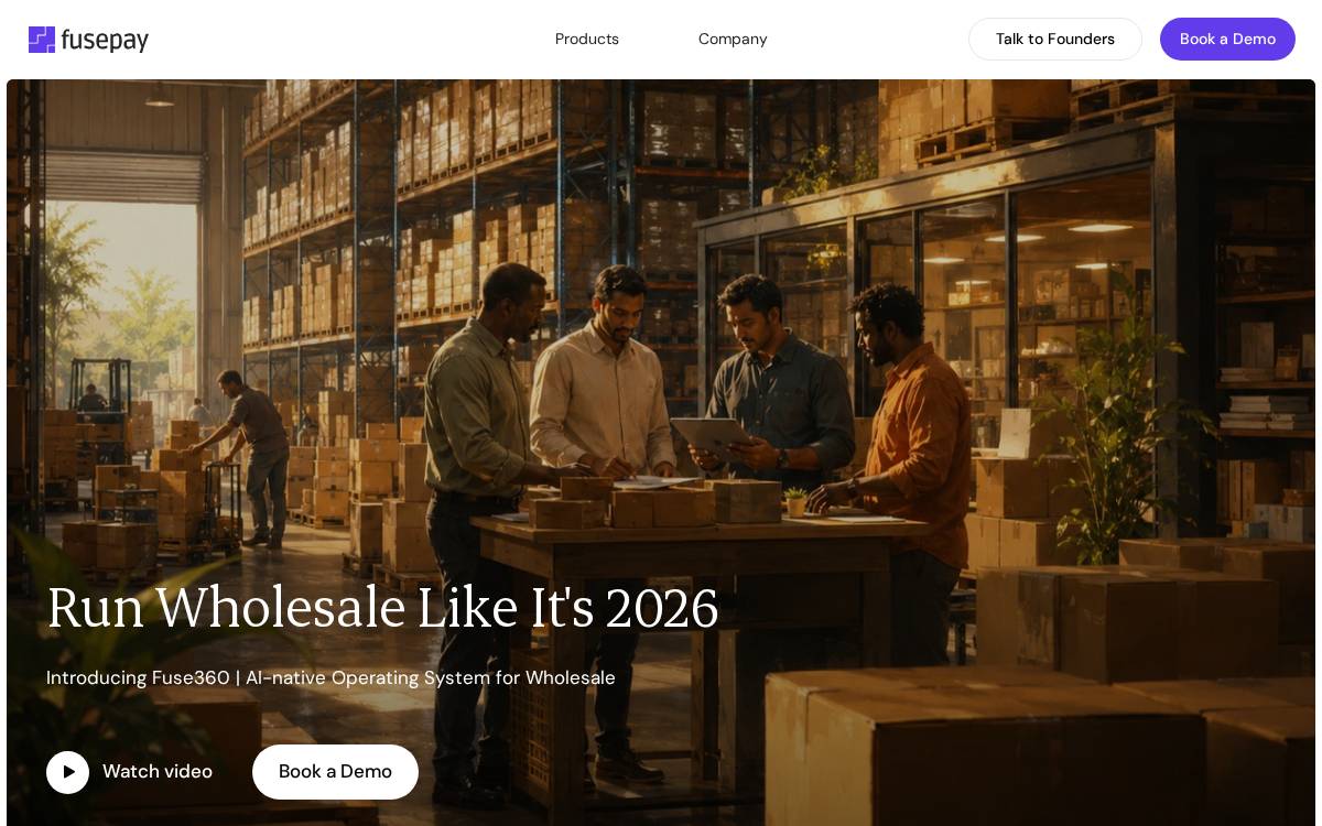 FusePay website preview