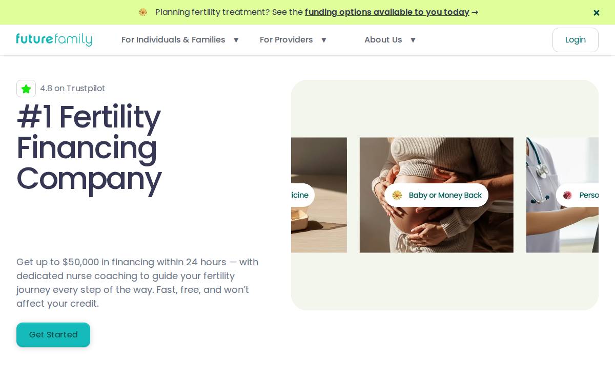Future Family website preview