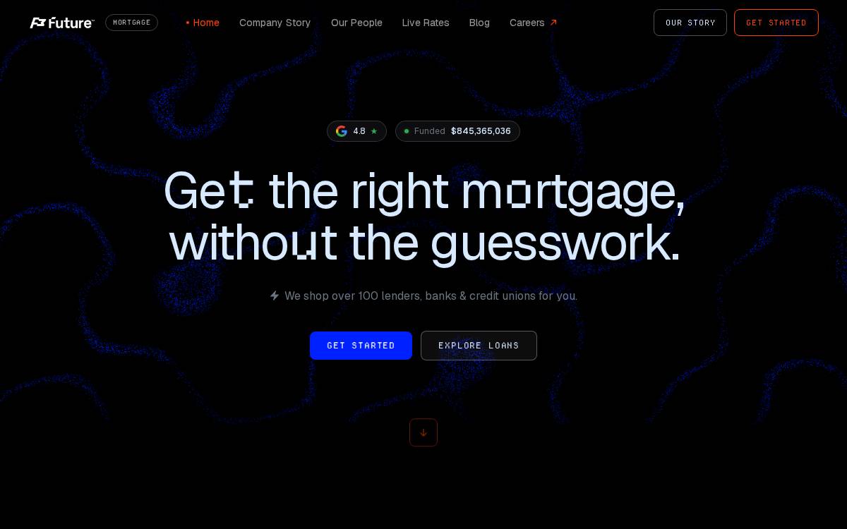 FUTURE MORTGAGE website preview