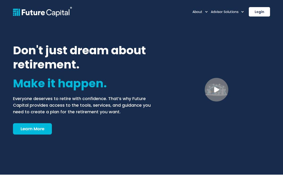 Future Capital website preview