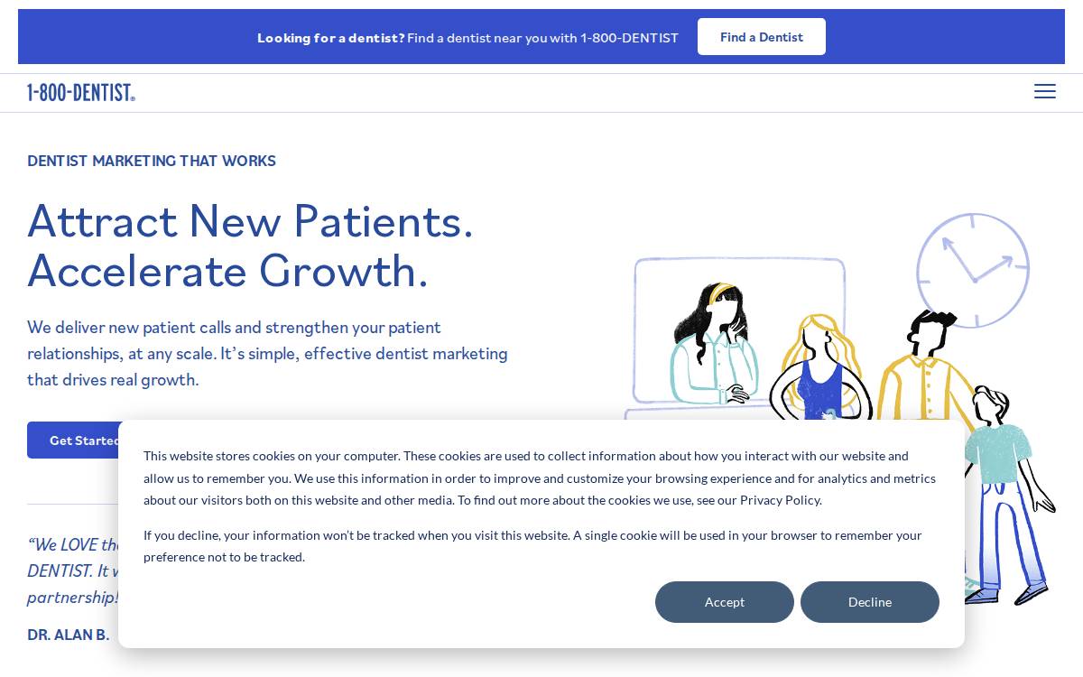 Futuredontics website preview