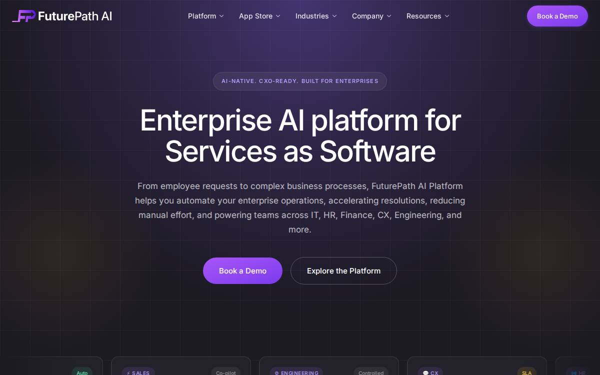 Futurepath website preview