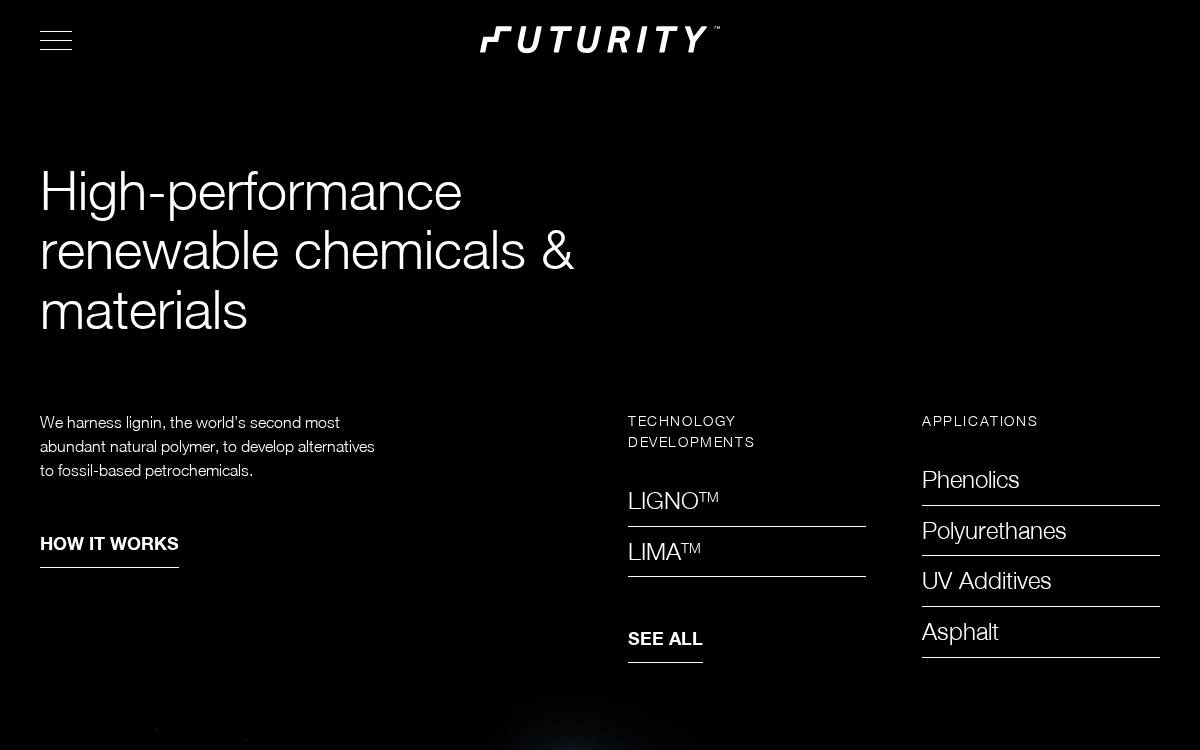 Futurity Bio-Ventures website preview