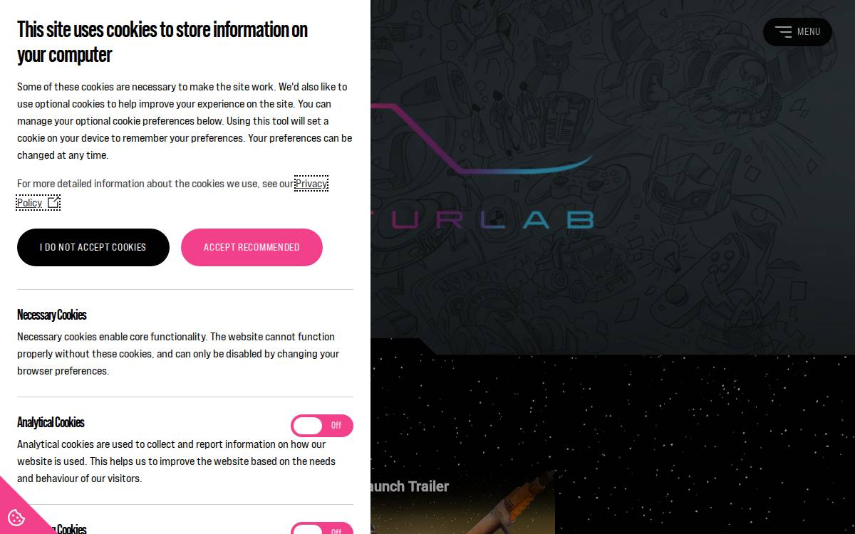 FuturLab website preview