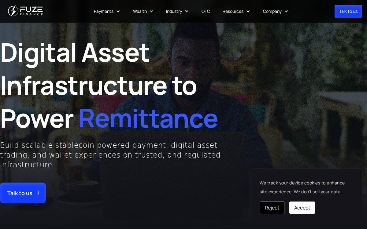 Fuze website preview