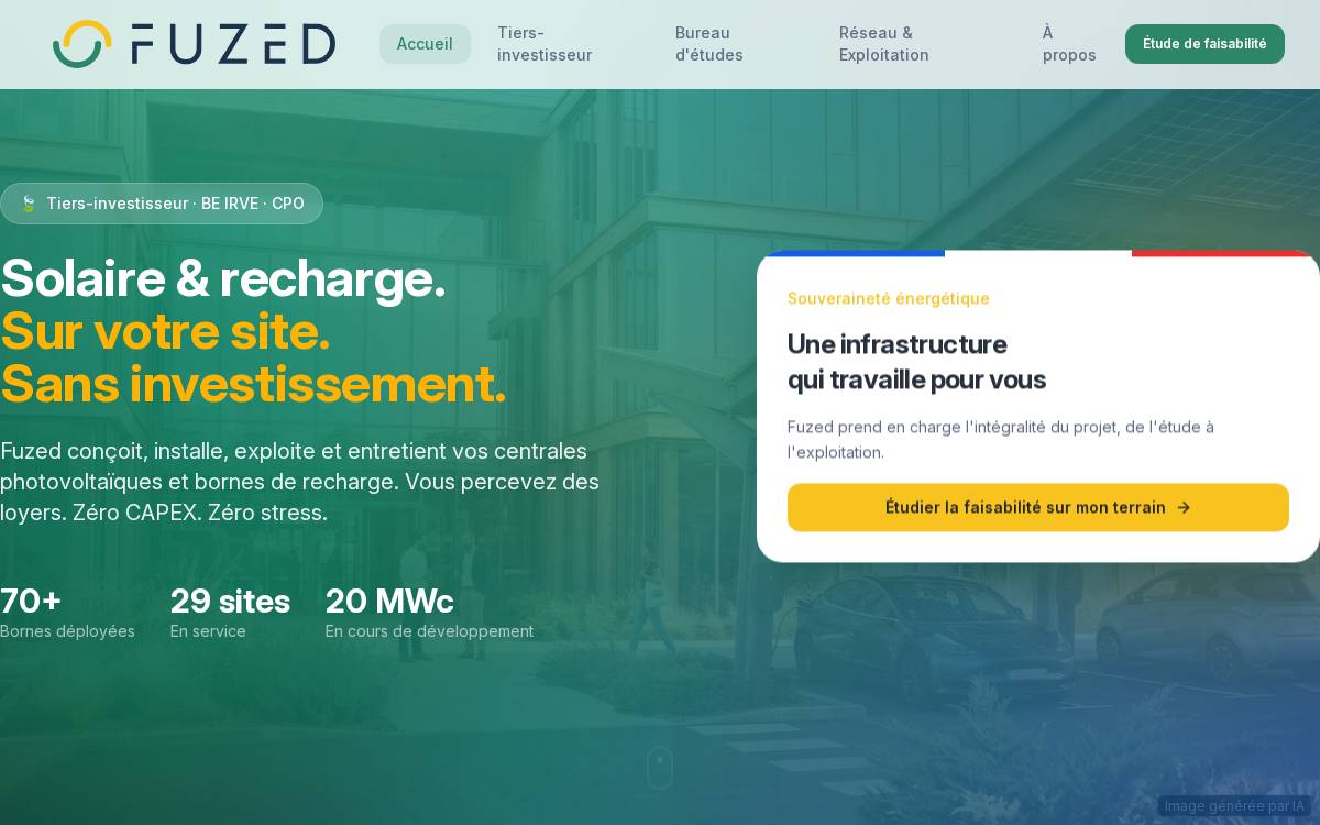 Fuzed website preview
