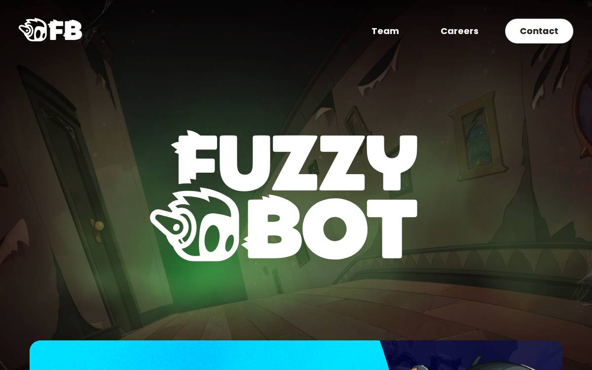 Fuzzybot website preview