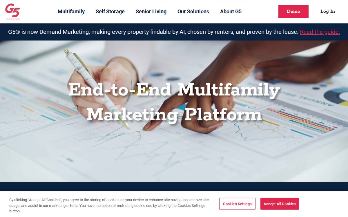 G5 website preview