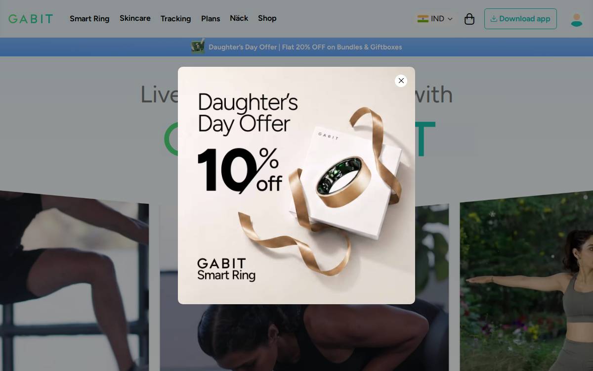 Gabit website preview