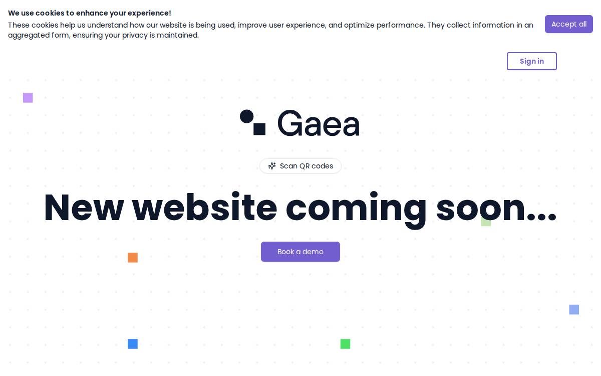 Gaea website preview