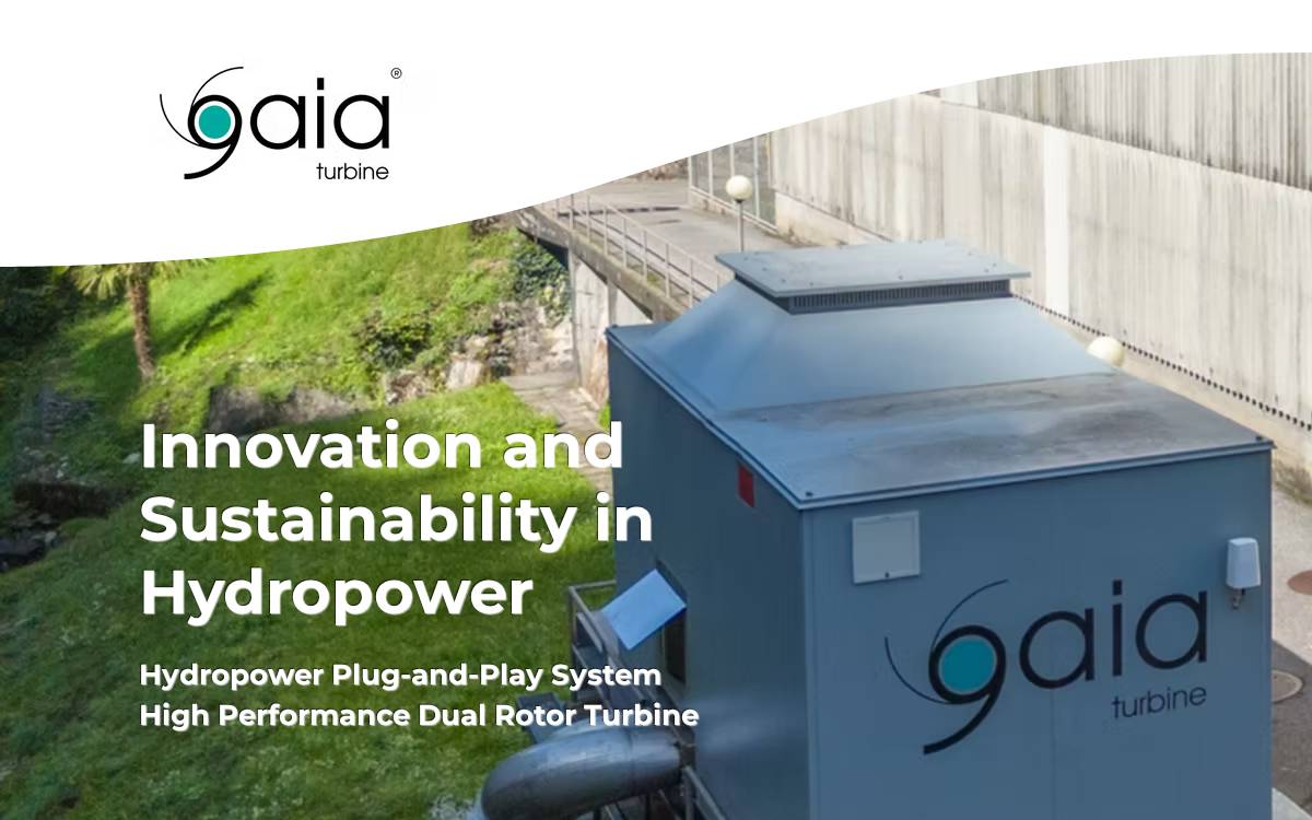 Gaia Turbine website preview