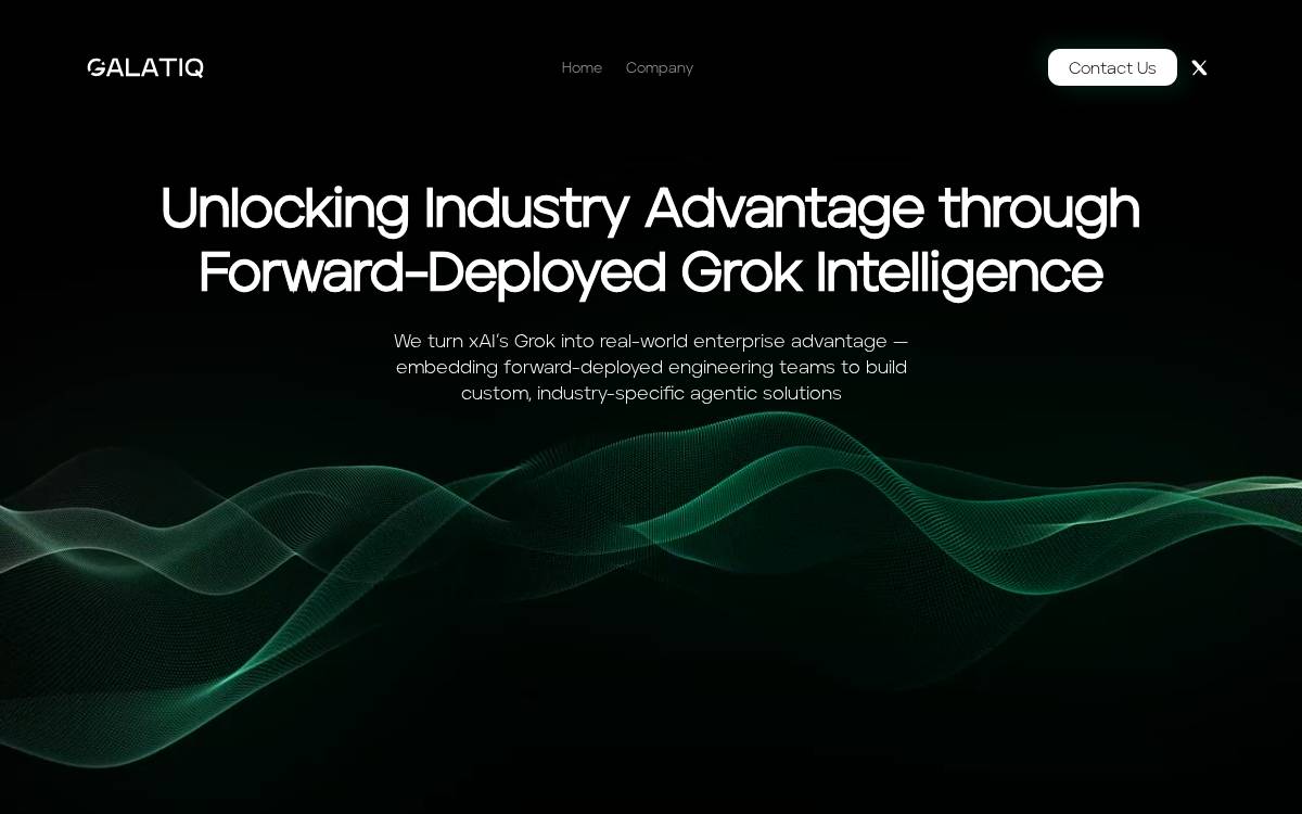 Galatiq website preview