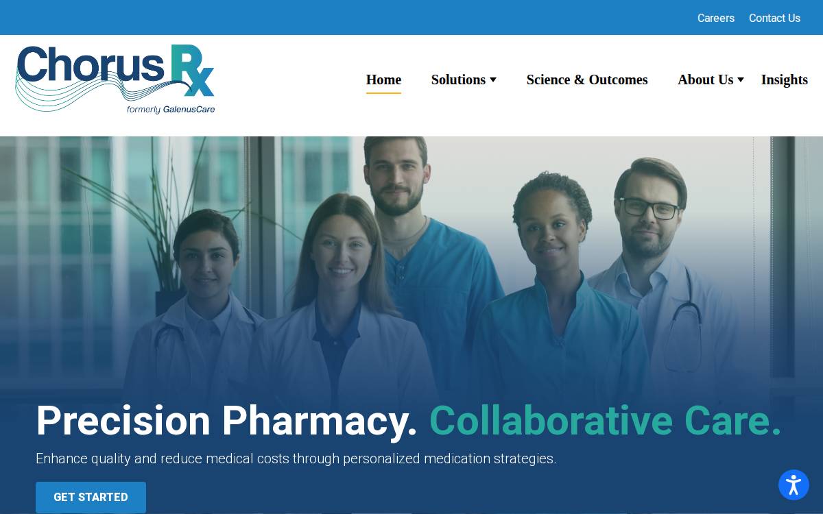GalenusCare website preview