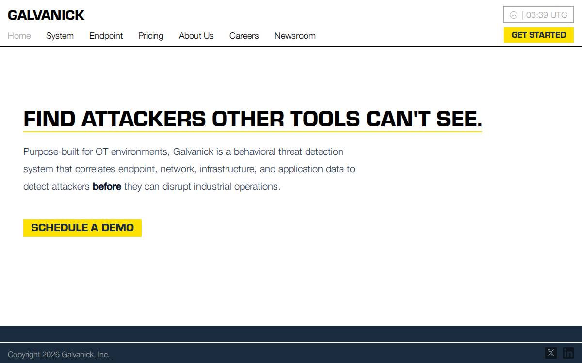 Galvanick website preview