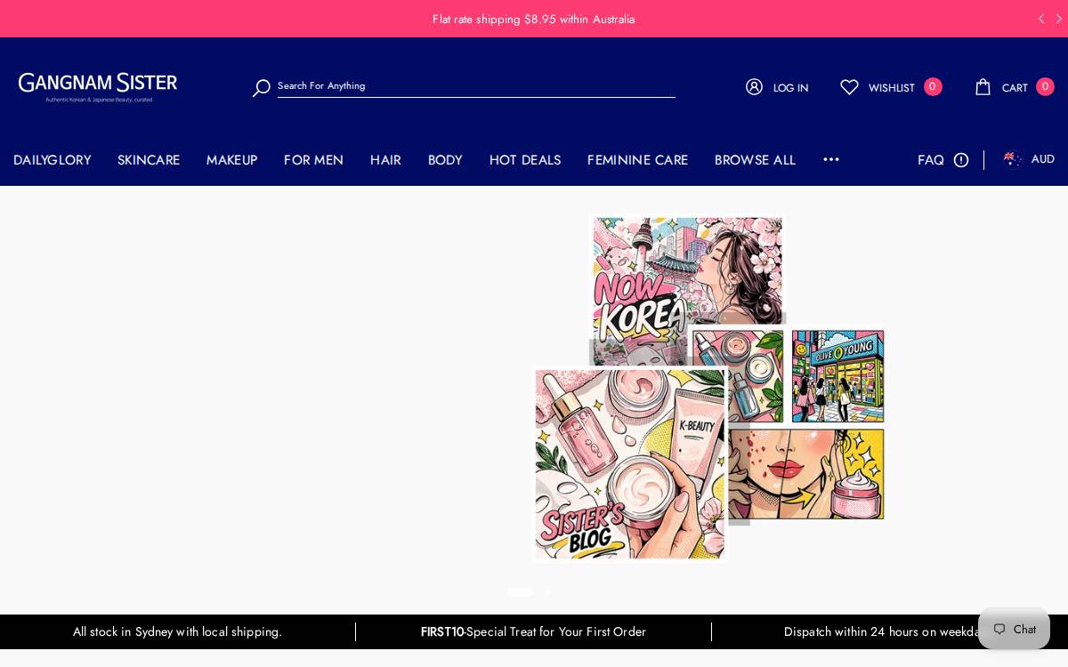 gangnam sisters website preview
