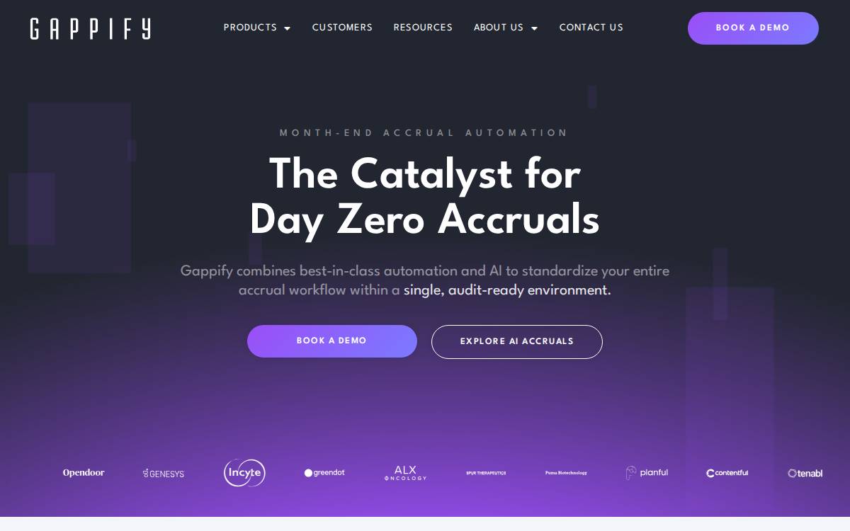 Gappify website preview