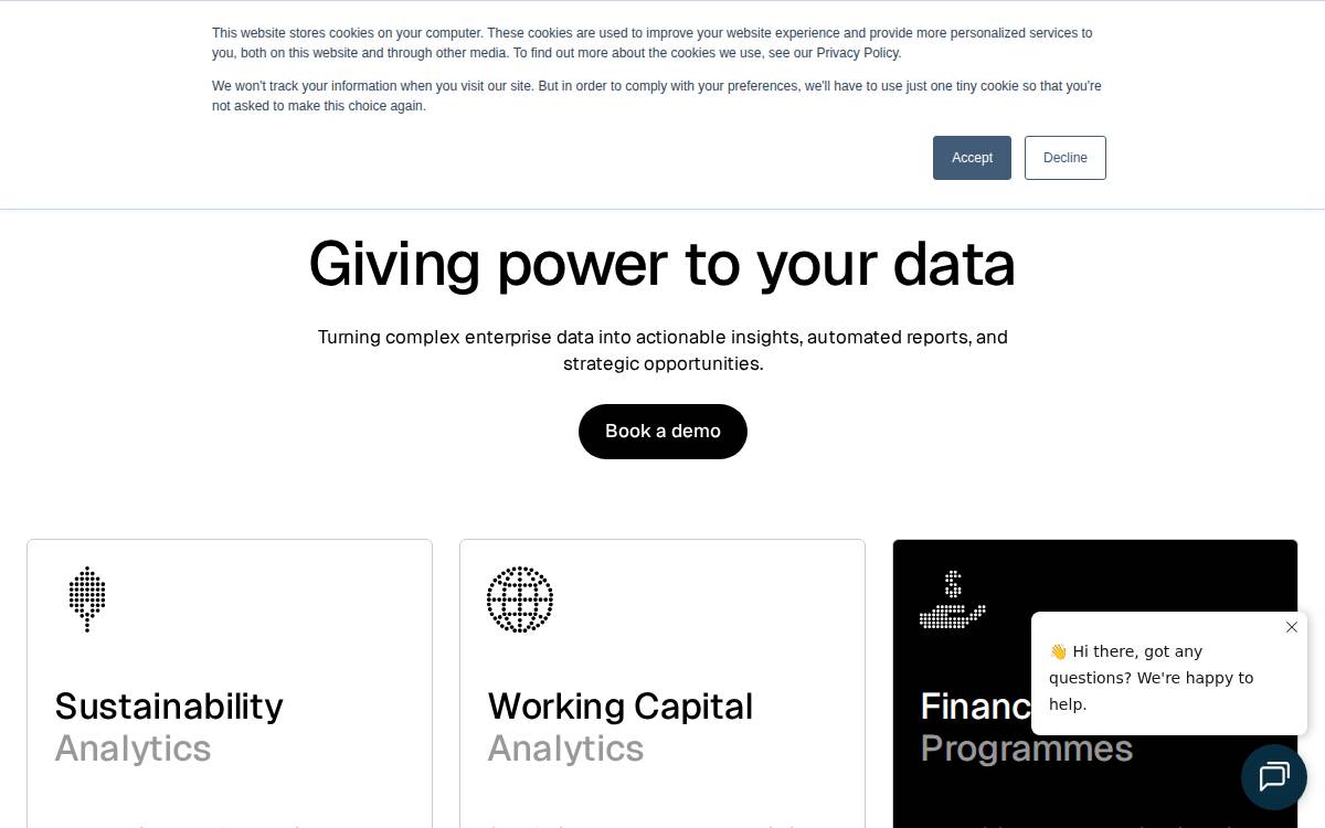 Gardenia website preview