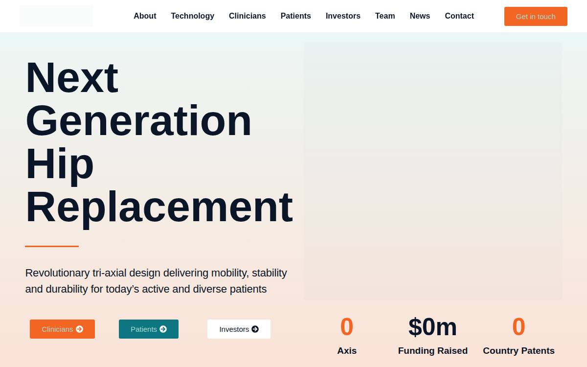 Garland Surgical website preview