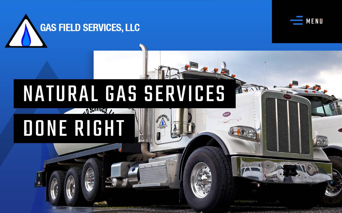 Gasfieldsvc website preview
