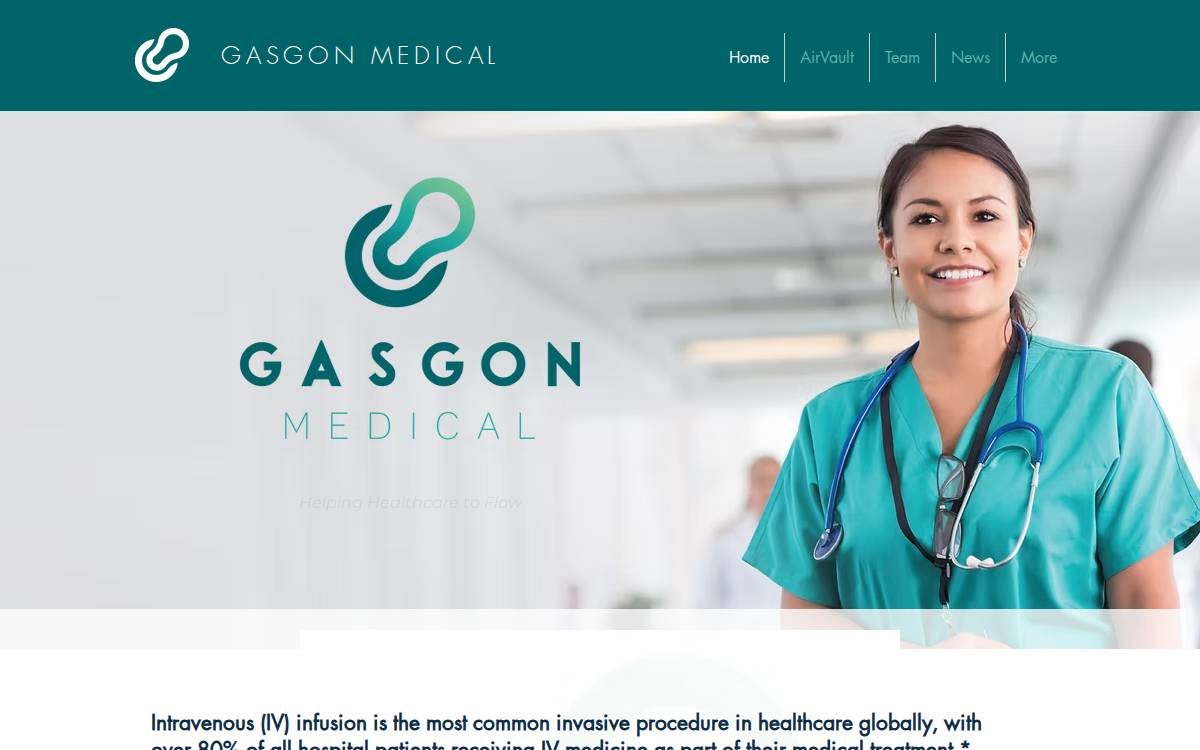 Gasgonmedical website preview