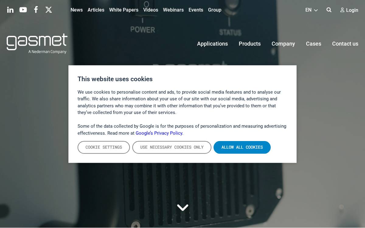 Gasmet website preview