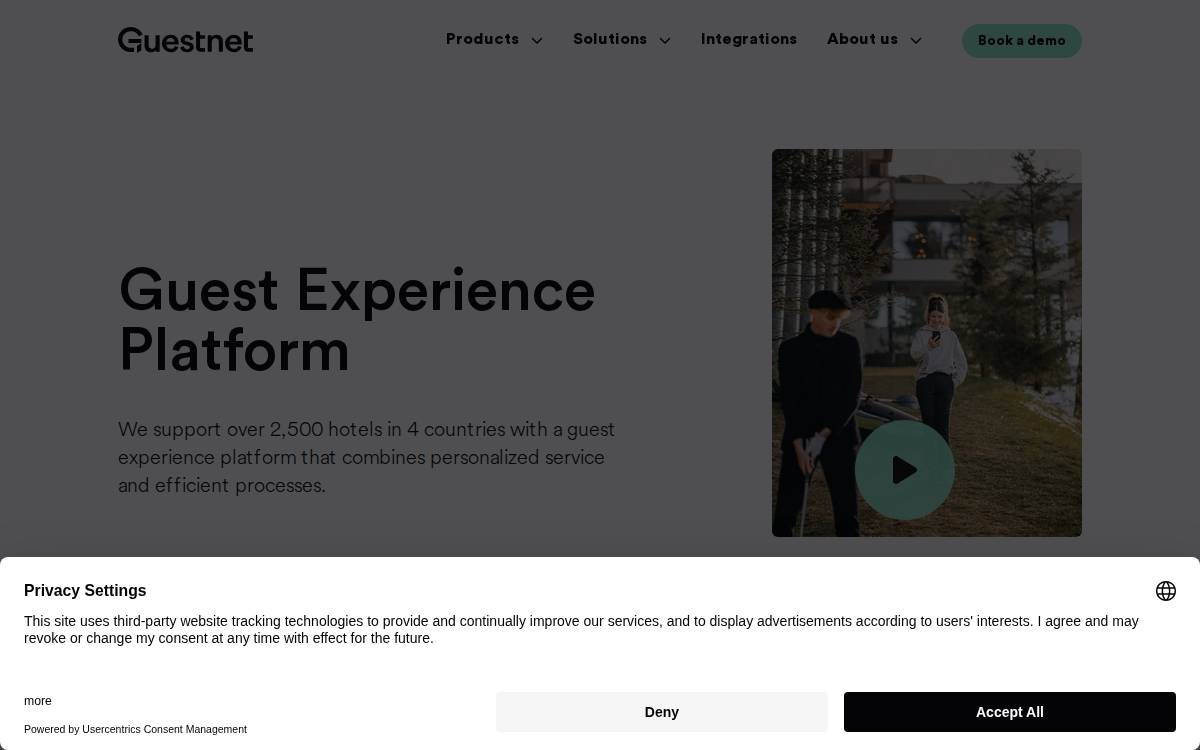 Gastfreund website preview