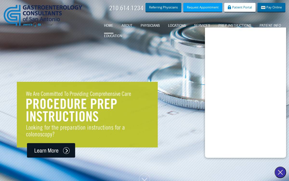 Gastroconsa website preview