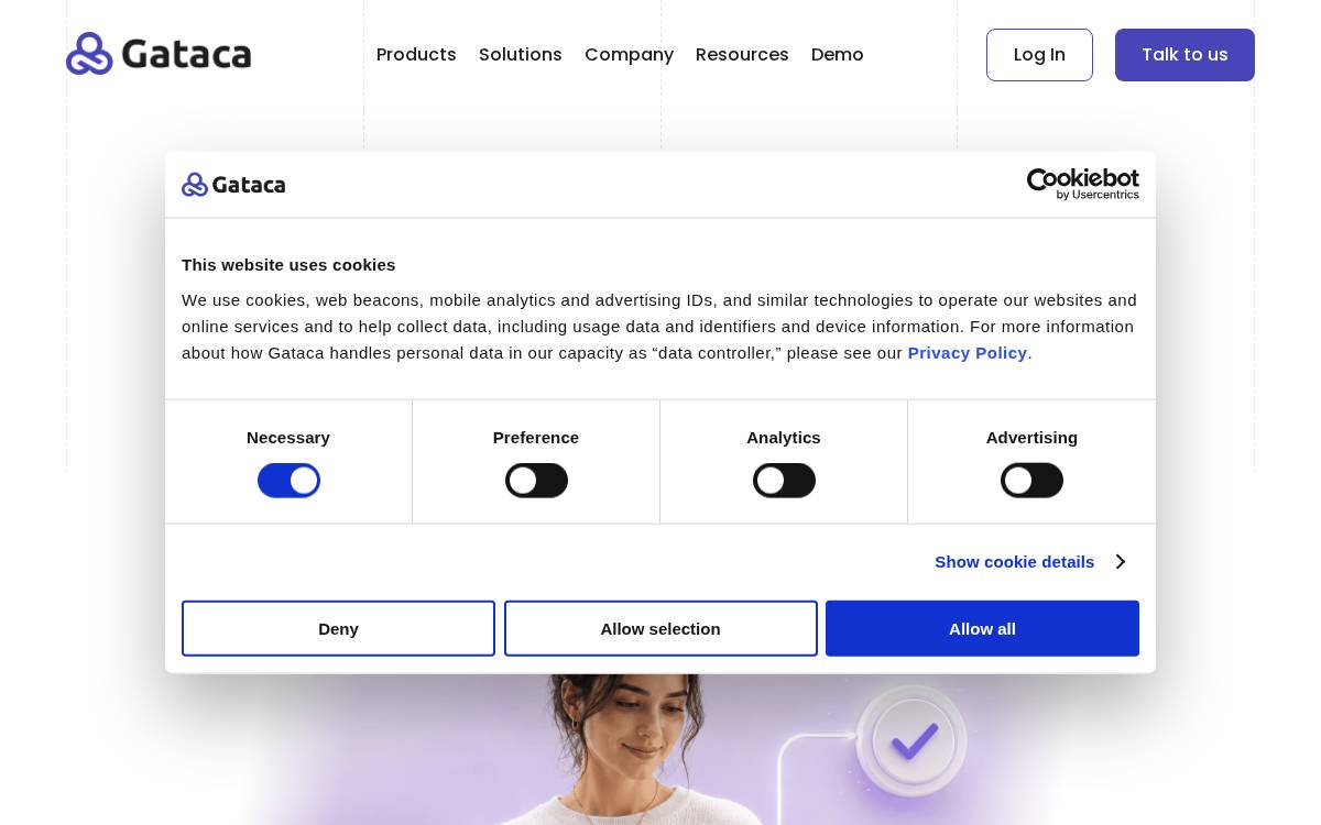Gataca website preview