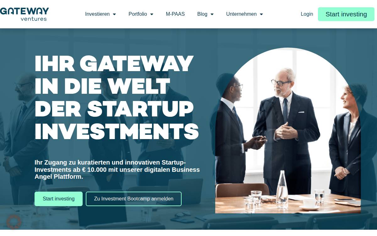 Gateway Ventures website preview