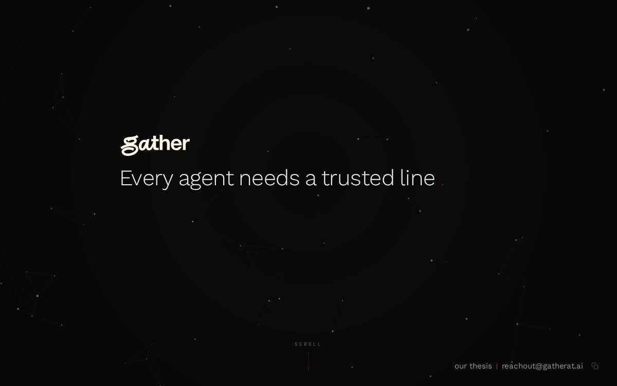 gatherat.ai Gather website preview