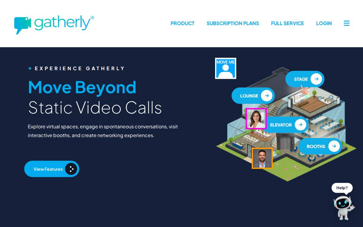 Gatherly website preview