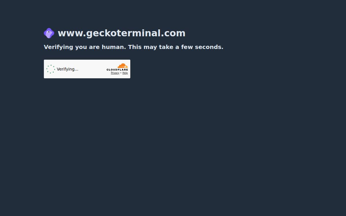 Geckoterminal website preview