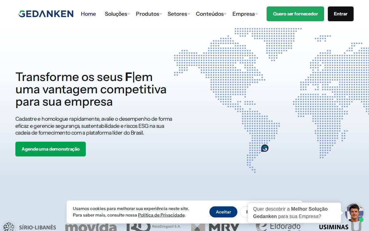Gedanken website preview