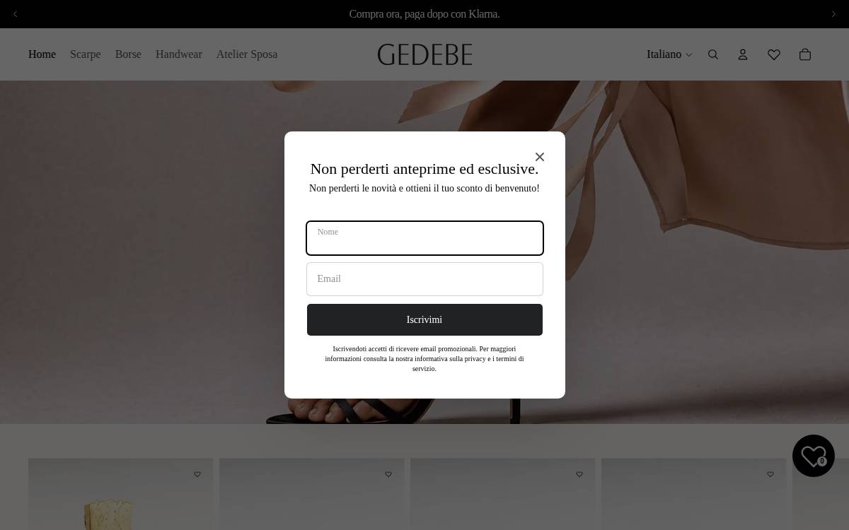 Gedebe Website and Collection website preview
