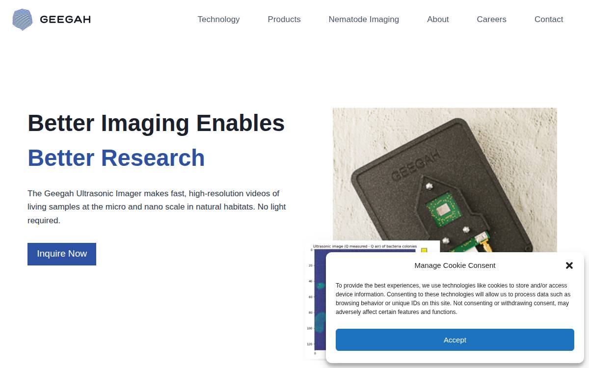Geegah website preview
