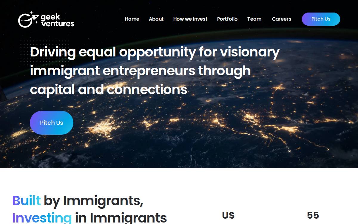 Geek website preview