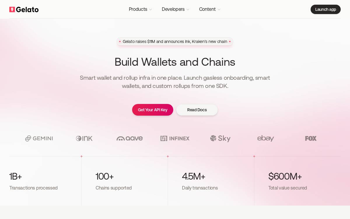 Gelato website preview