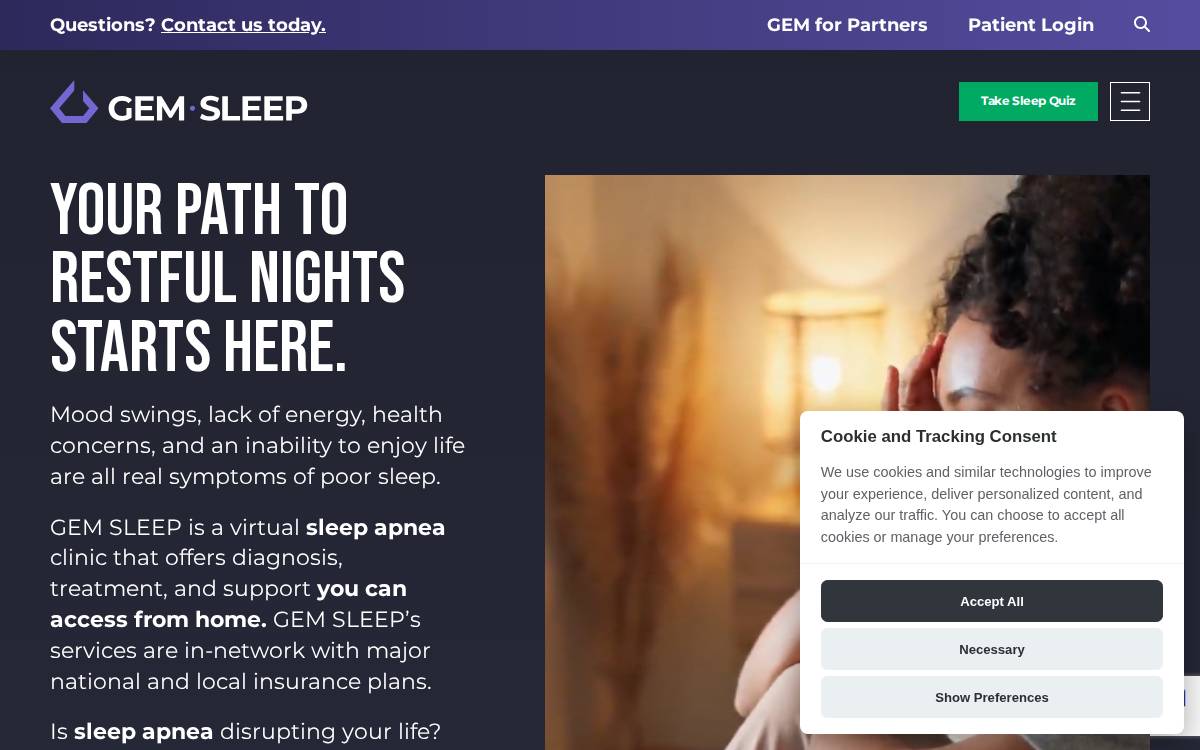 Gem Health website preview