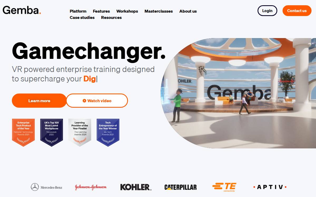 Gemba website preview