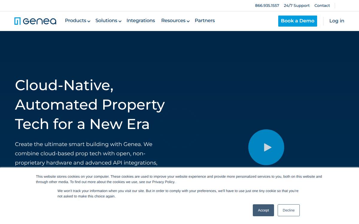 Genea website preview