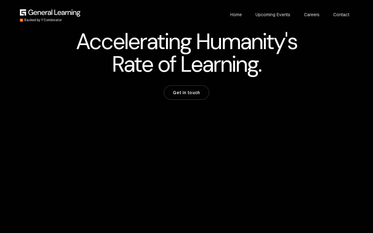 General Learning website preview