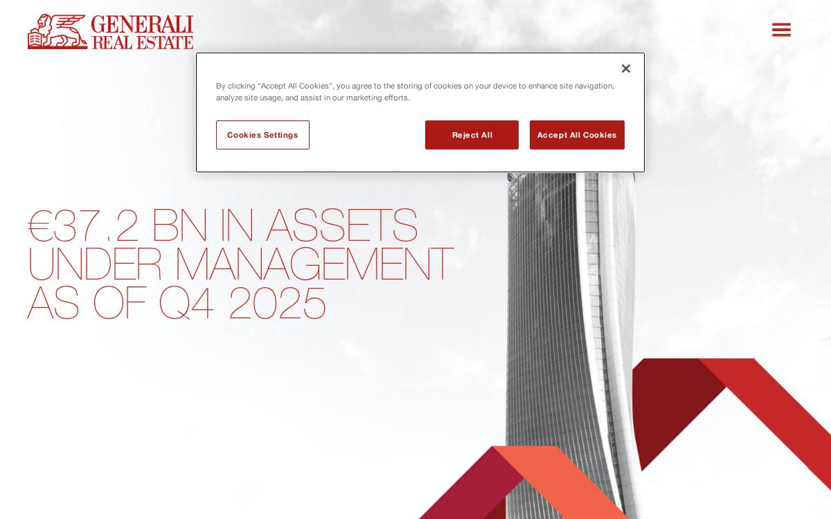 Generalirealestate website preview